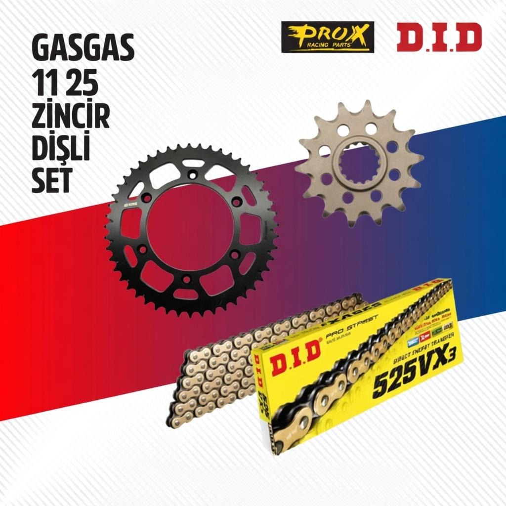 Sherco 250/300 Zincir Dişli Set