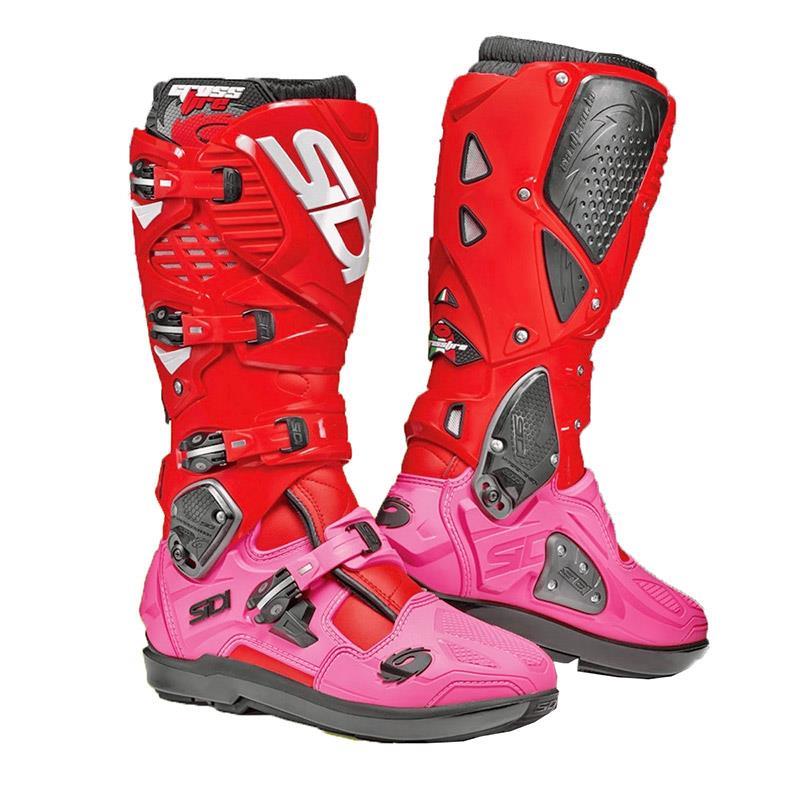 SIDI CROSSFIRE 3 SRS LTD PEMBE KIRMIZI