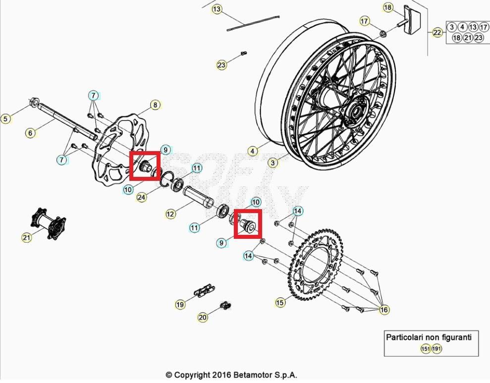 SPACER BETA ORJ YP B2