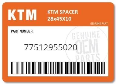 SPACER KTM ORJ YP A9