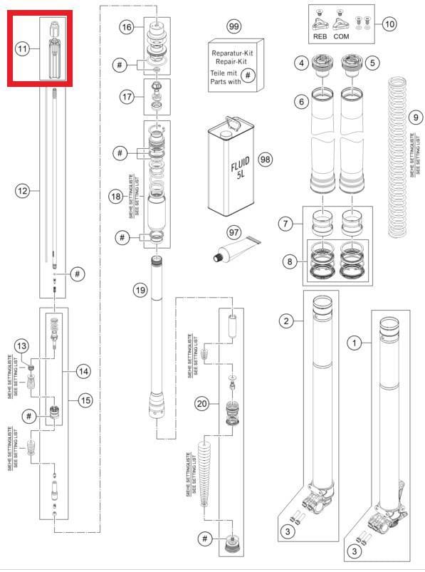 SPRING GUIDE CPL KTM ORJ YP A1