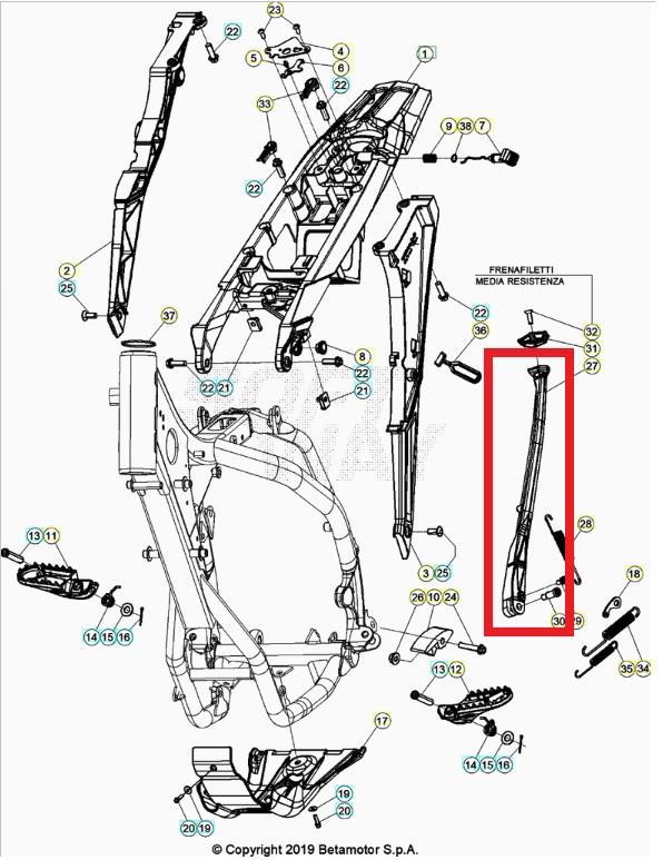 SUPPORT RR BETA ORJ YP