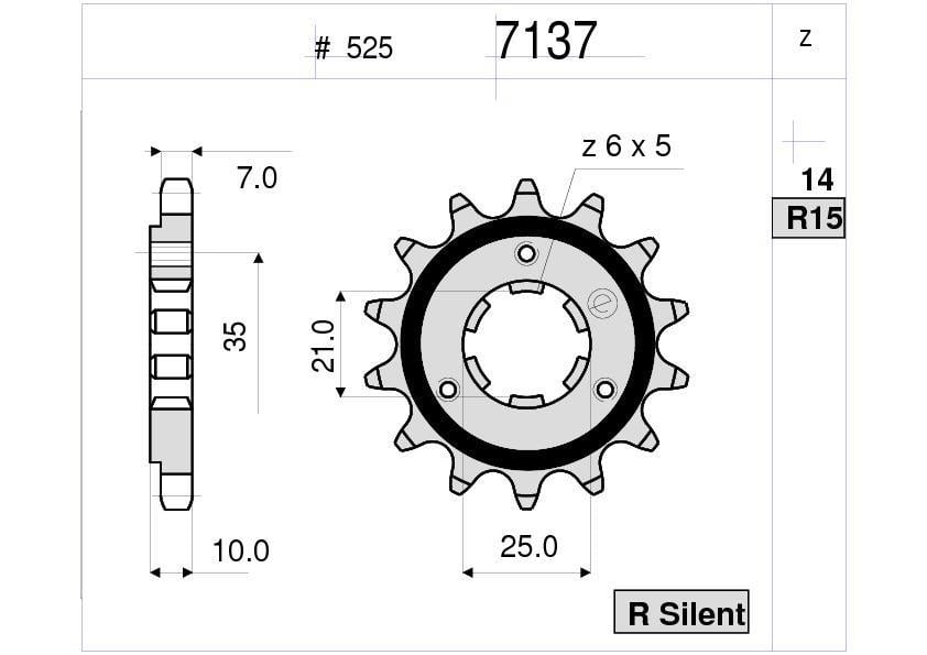 SUZUKI OGNIBENE ÖN DİŞLİ 15T
