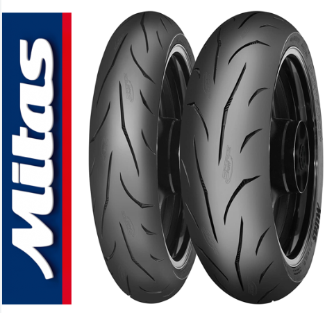 Suzuki SV 650 Mitas Sport Force + Ön Arka Lastik Takımı 120/60-17 160/60-17 Set 