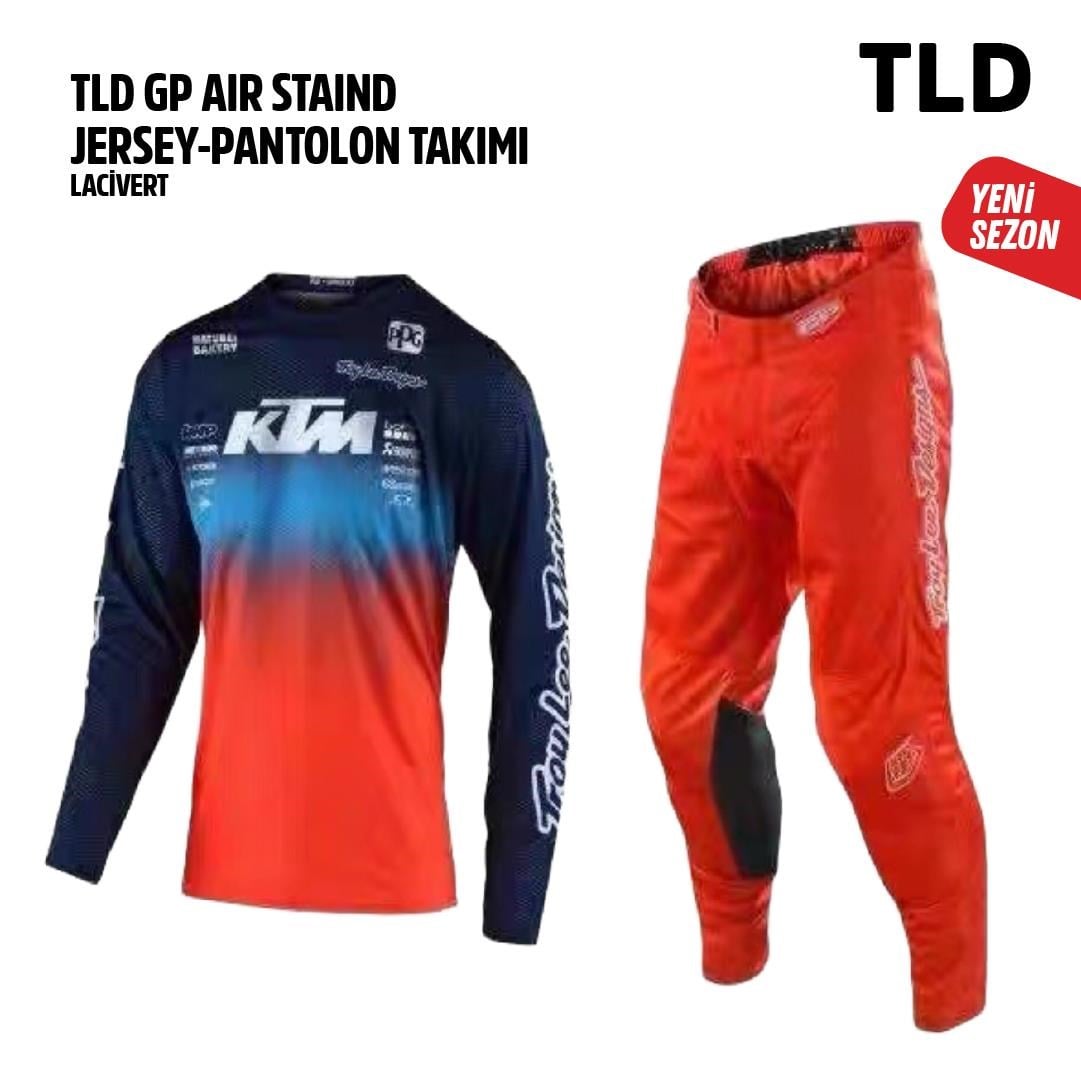 TLD KTM Turuncu Mavi Jersey Pantolon Takımı