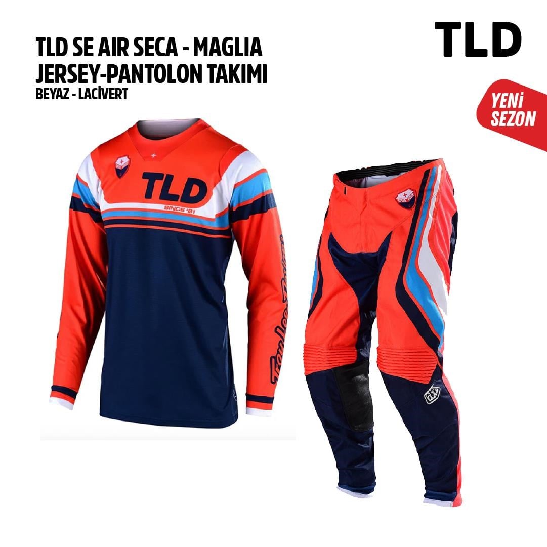 TLD Turuncu Lacivert Jersey Pantolon Takımı