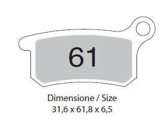 TROFEO SİNTERLİ FREN BALATASI