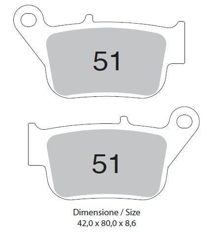 TROFEO SİNTERLİ FREN BALATASI