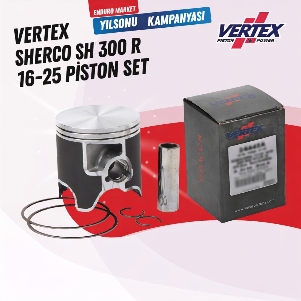 Vertex Sherco Se 300 R 16-24 C Piston D.71.97