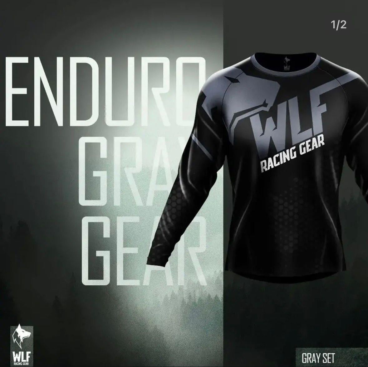 WLF Siyah Gri Jersey