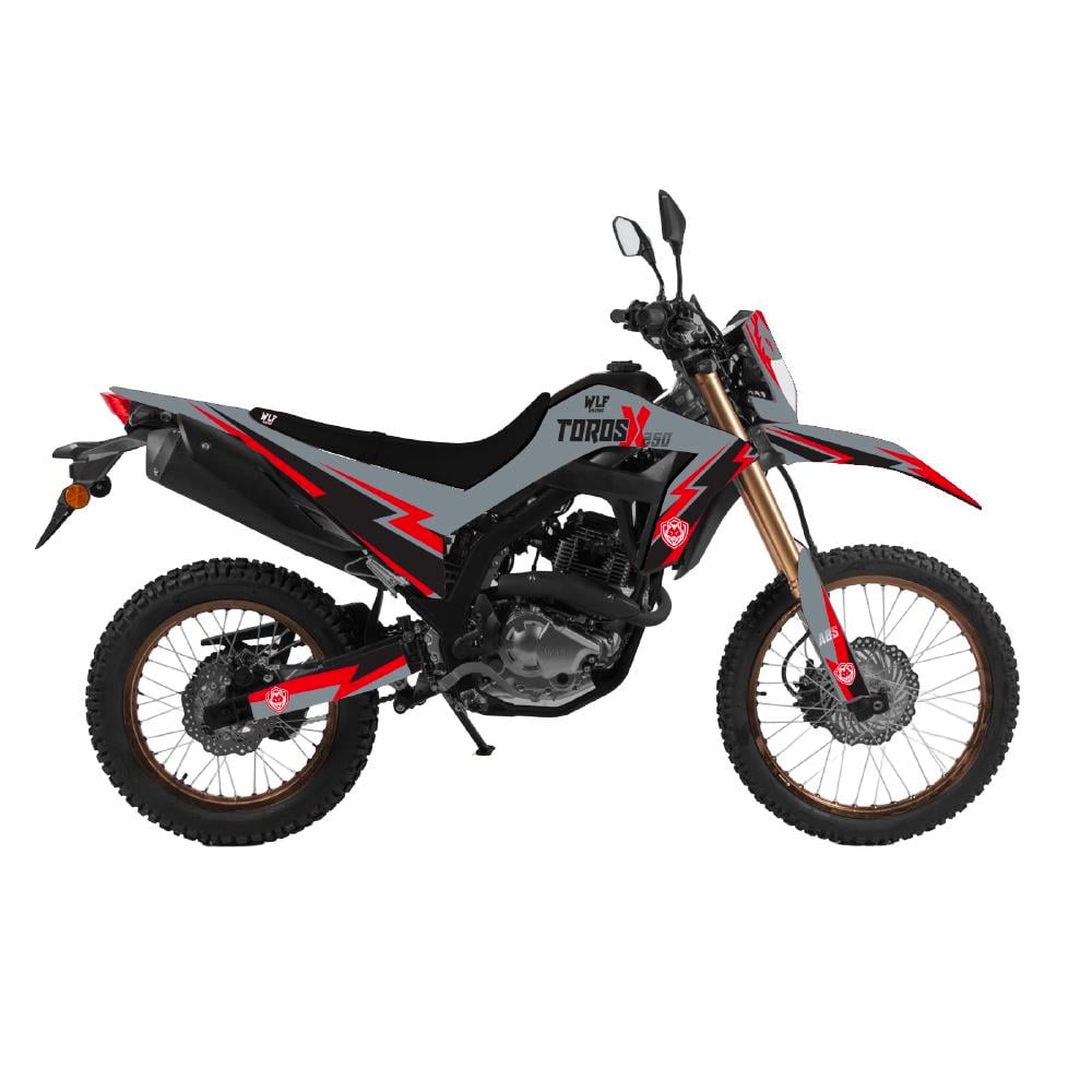 WLF-Toros 250X Plakalı Enduro Motosiklet