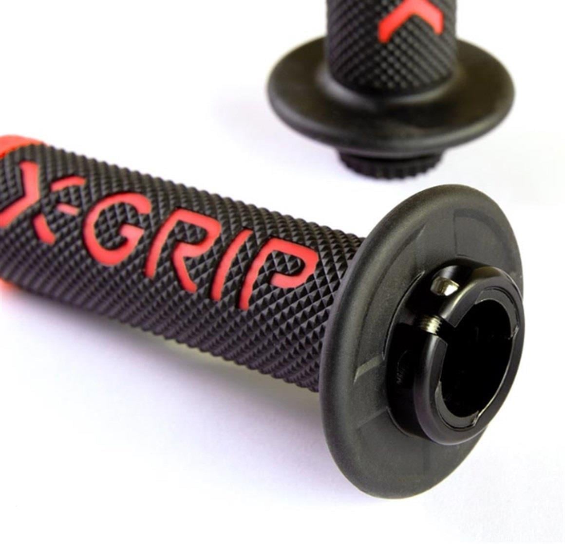 X-GRIP KTM EXC 98-17 ELCİK SİYAH-KIRMIZI