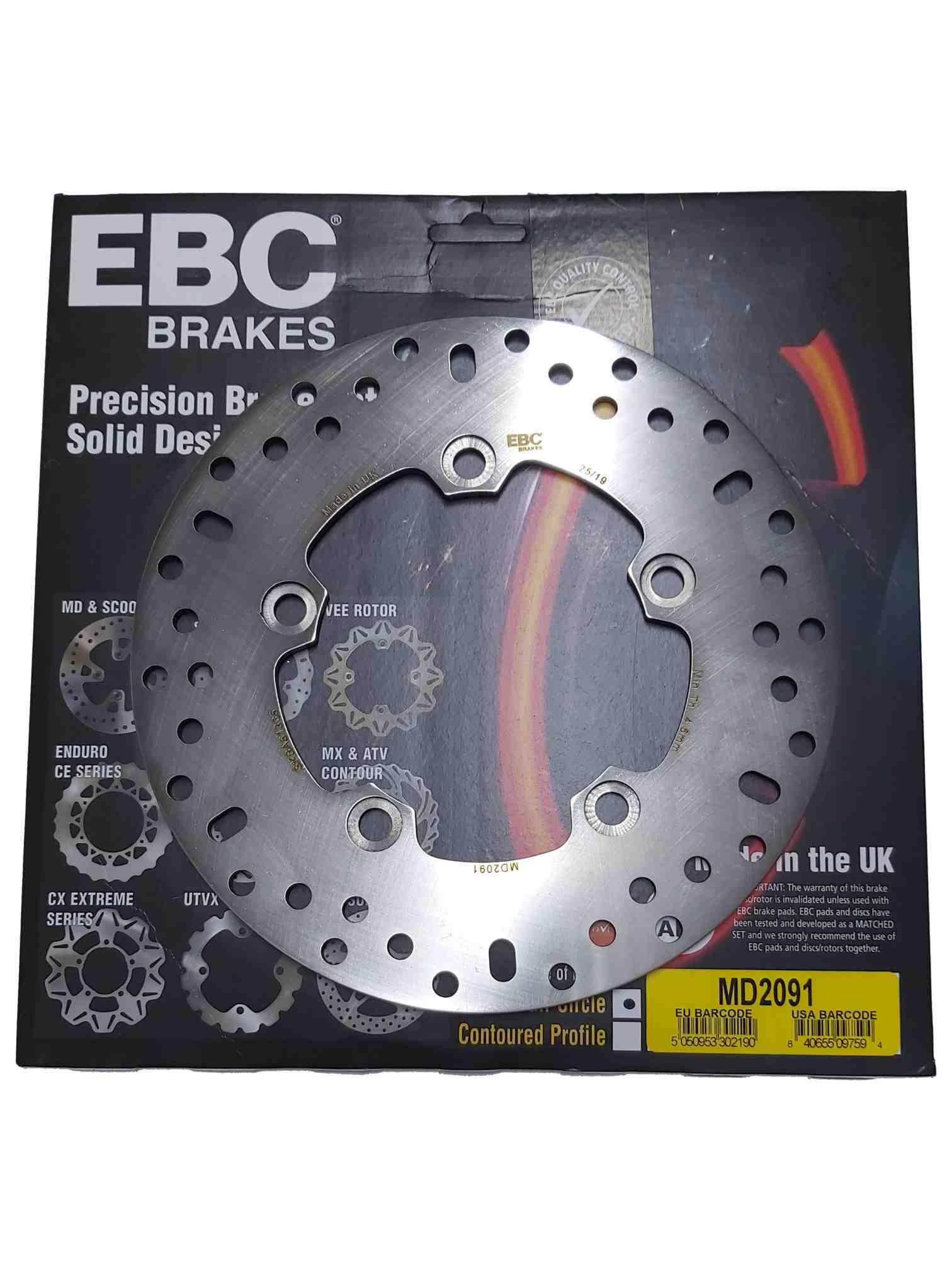 YAM. R6 03-18 R1 04-14 MT-10 16-18 EBC ARKA DİSK