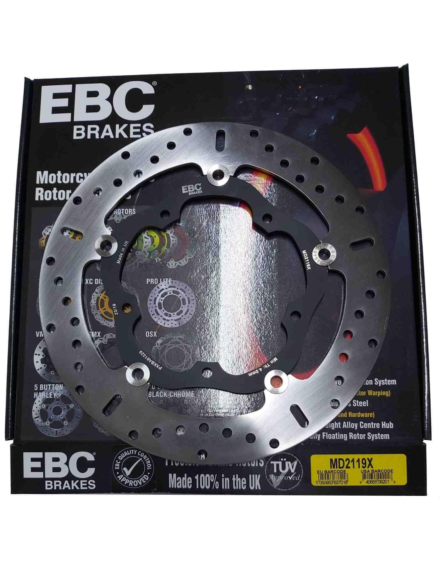 YAM. MT-09 14-18 XSR 900 16-18 EBC ÖN DİSK