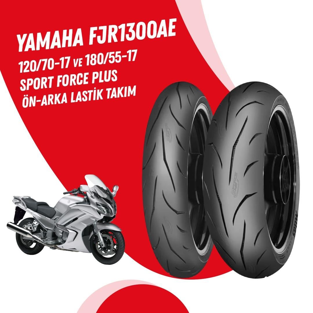 YAMAHA FJR 1300 MİTAS SPORT FORCE + LASTİK TAKIMI