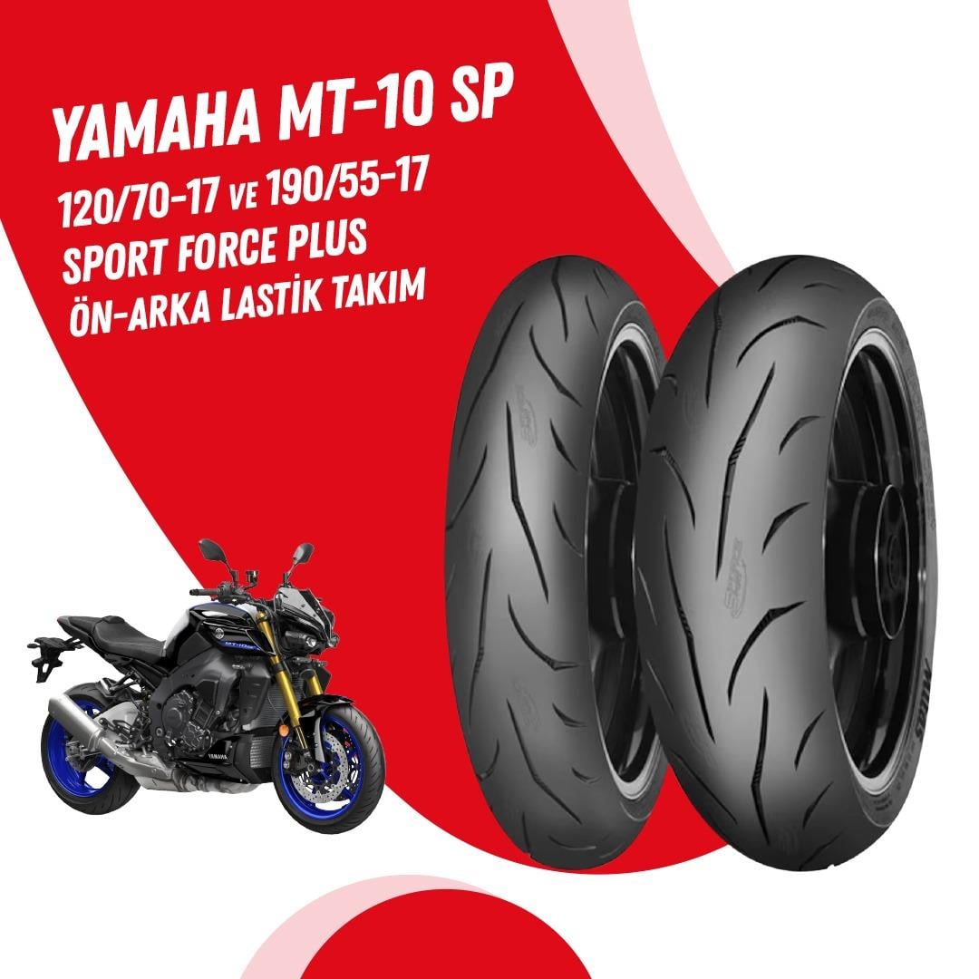 YAMAHA MT-10 SP MİTAS SPORT FORCE + LASTİK TAKIMI