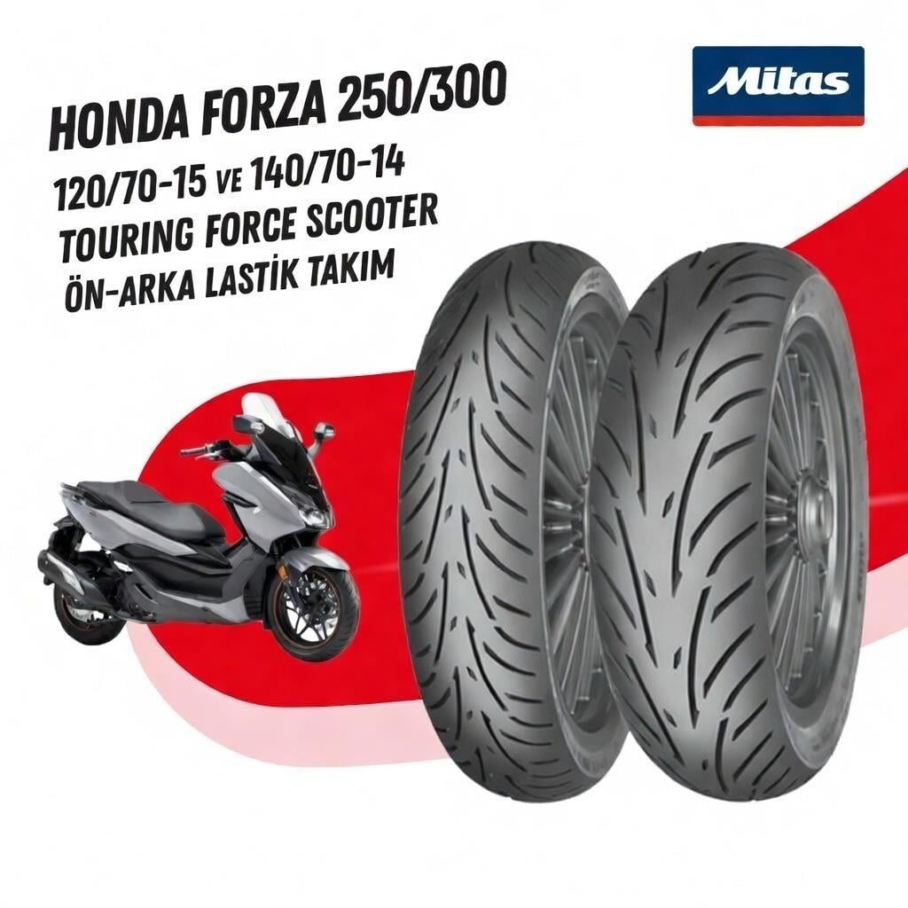 Yamaha Xmax 250 Mitas Tourıng Force Sc Lastik Takımı