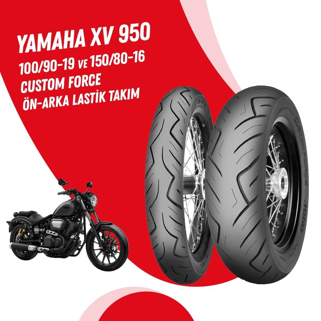 YAMAHA XV 950 MİTAS CUSTOM FORCE LASTİK TAKIMI