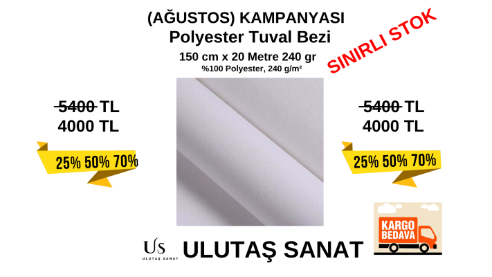 POLYESTER Tuval Bezi