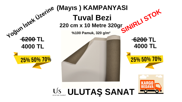 TUVAL BEZİ 220 CM 