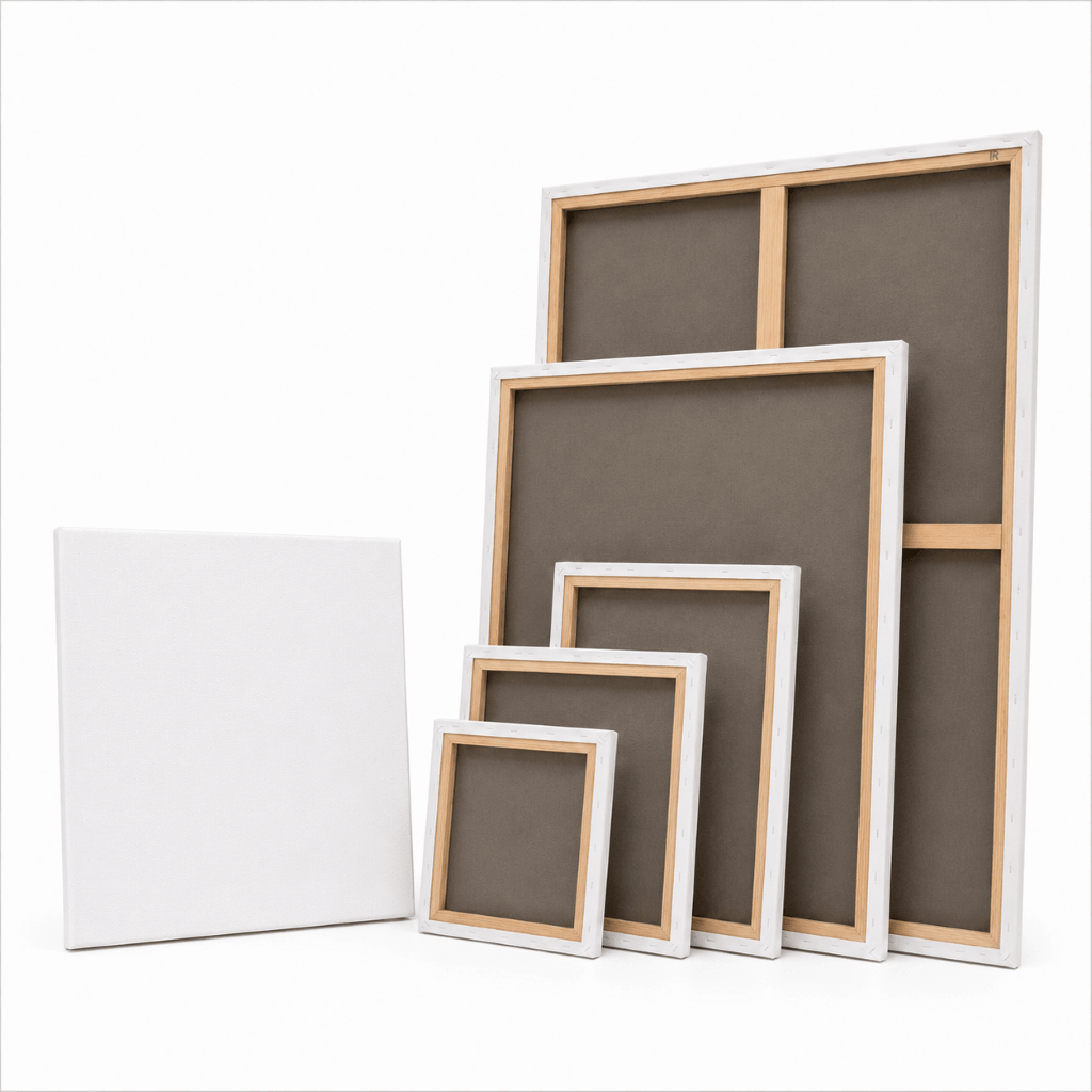 25x35 cm Ahşap Kasnaklı Resim Tuvali