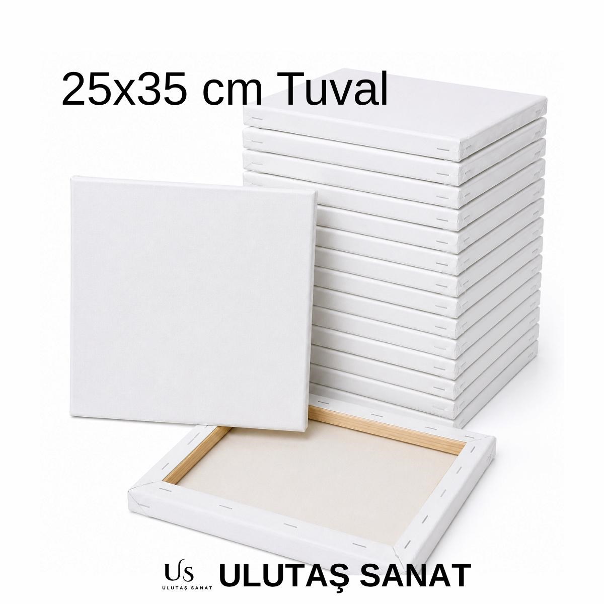 25x35 cm Tuval | Ekonomik Öğrenci Tuvali | 5li Paket | Ulutaş Sanat