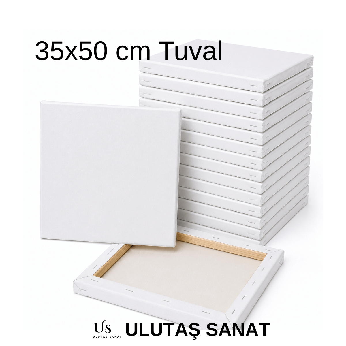 35x50 cm Tuval | Hazır Tuval | 1, 5, 10, 25 ve 50li Paket | Ulutaş Sanat