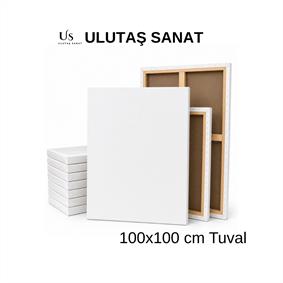 100x100 cm Standart Seri Kare Tuval (1li, 2li, 4lü, 10lu Paketler)