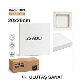 20x20 cm tuval