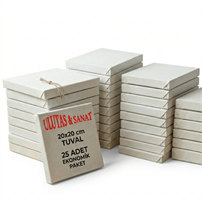 20x20 cm tuval