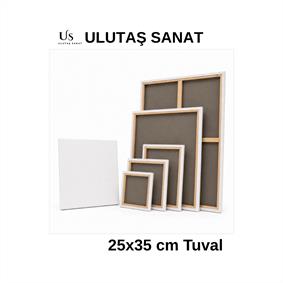 25x35 cm Ahşap Kasnaklı Resim Tuvali