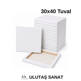 30x40 cm Ekonomik Öğrenci Seri Tuval | Uygun Fiyatlı Resim Tuvali