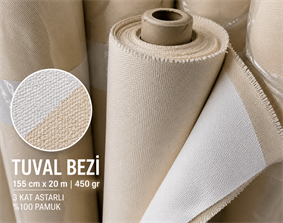 450g Tuval Bezi 155cm x 20m