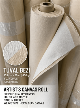 450g Tuval Bezi 155cm x 20m
