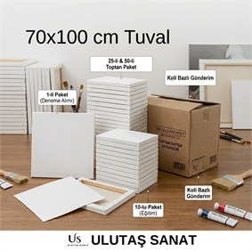 70x100 Hazır Tuval Seti (Tekli, 5li, 10lu, 25li, 50li) | Ulutaş Sanat