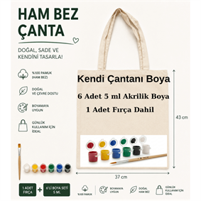 Toptan Boyanabilir Bez Çanta | 10-25-50-100lü Ham Pamuk Çanta Fiyatları