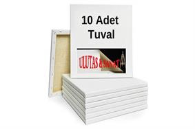 E Tuval 25 x 35 cm  x 10 Ad