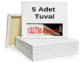 Tuval S 60 x 90 cm  x 5 Ad