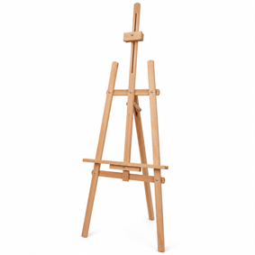 Kayın Şövale | 170 cm Ahşap Resim Şövalesi