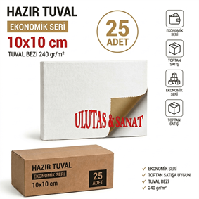 Tuval 10x10 cm