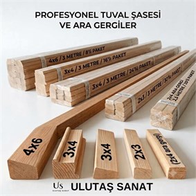 Tuval Destek Çıtası 17 mm x 37 mm