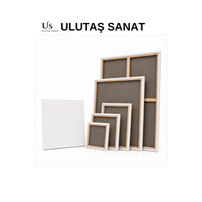 50x50 cm Standart Seri Kare Tuval (1li, 5li, 10lu, 25li, 50li Paketler