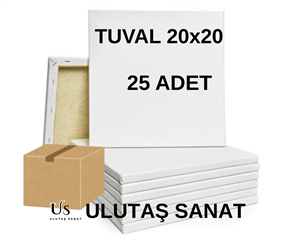 20x20 cm tuval
