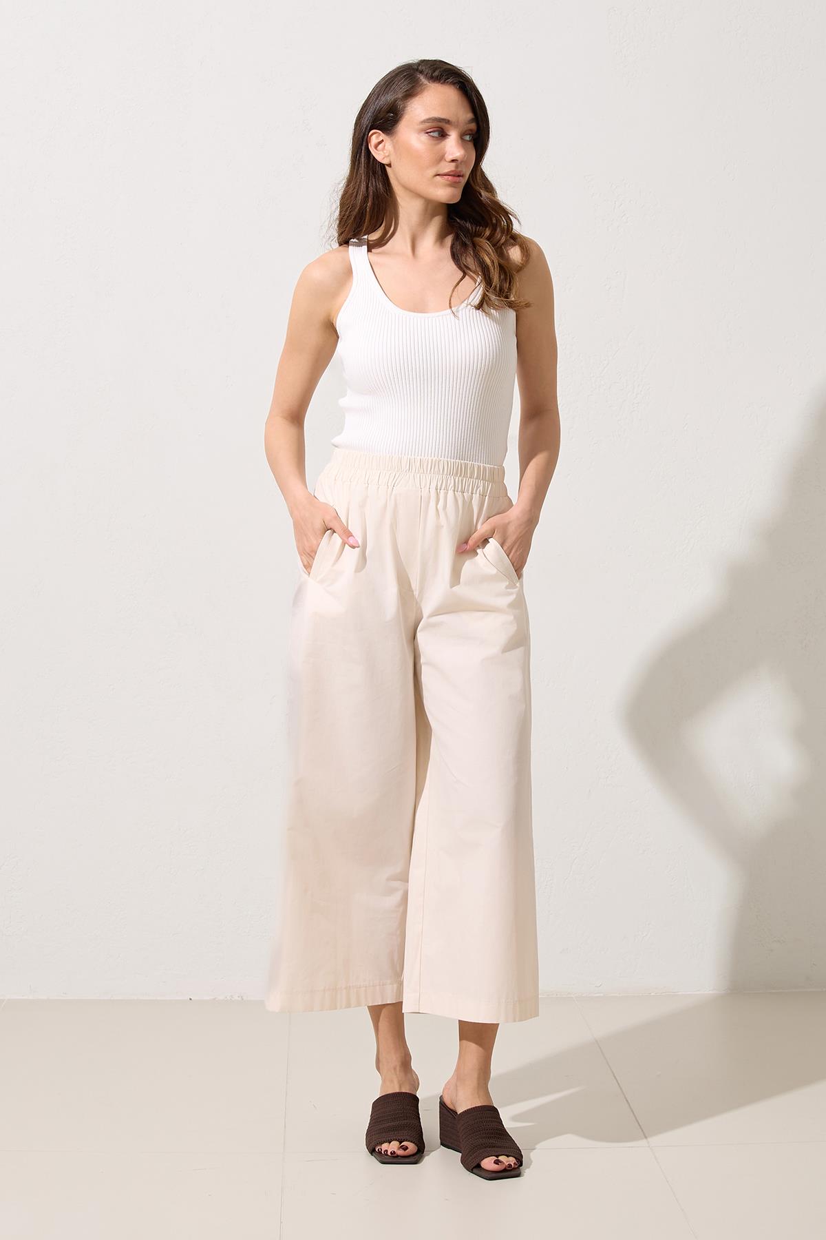 Krem 1YB4ECPN1439 PANTOLON