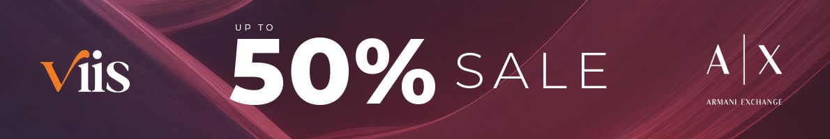 up to 50% Armani