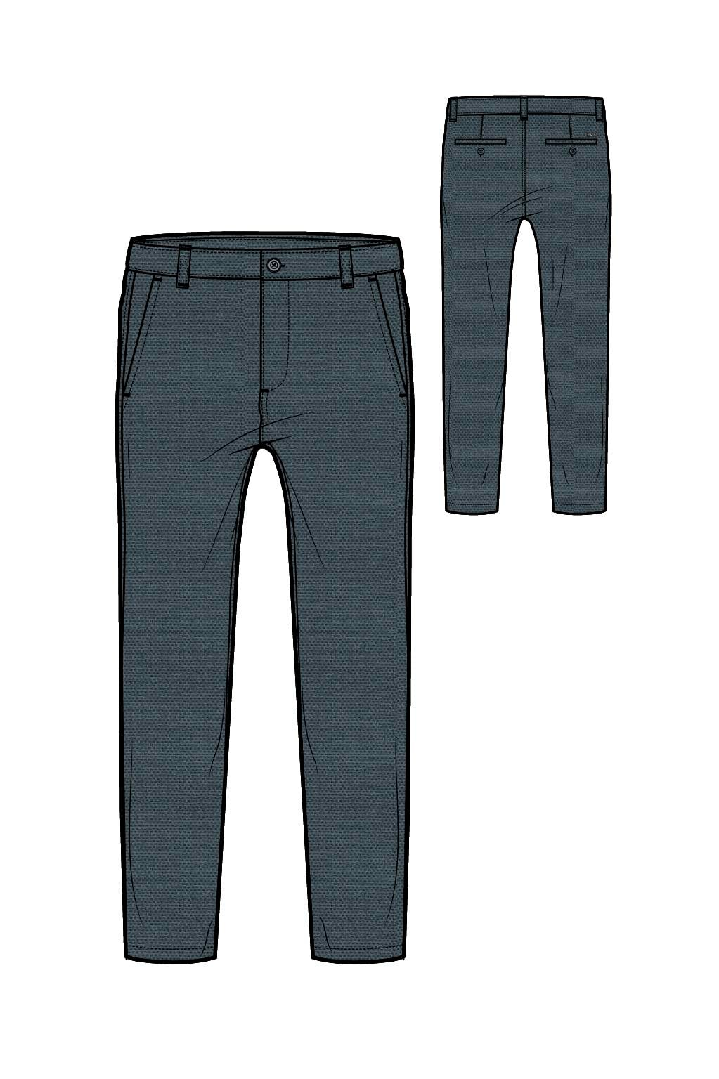 ARMANI DAR KESİM PANTOLON