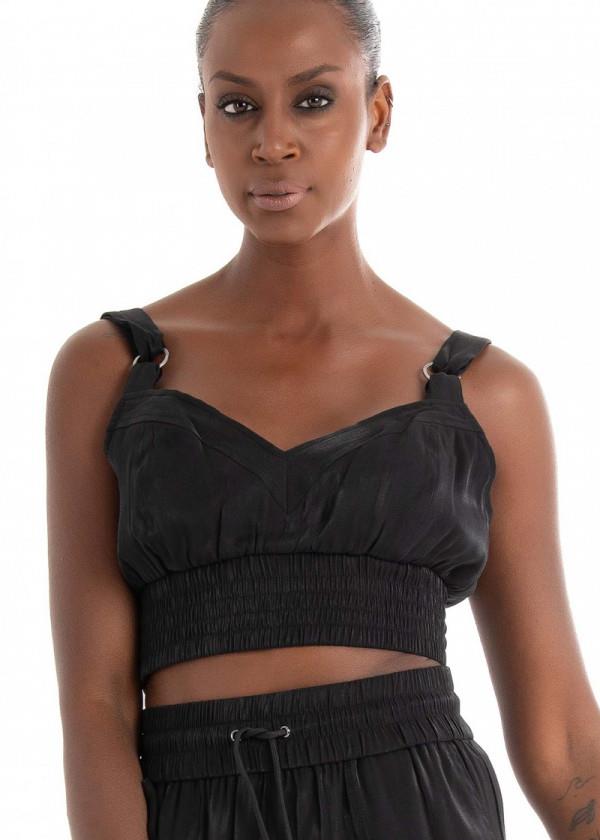 W3YH58WFJ92 GUESS KADIN CROP