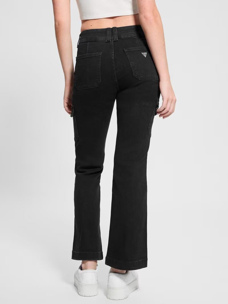 W4BA1BD5JF2 GUESS KADIN BOOTCUT PANTOLON