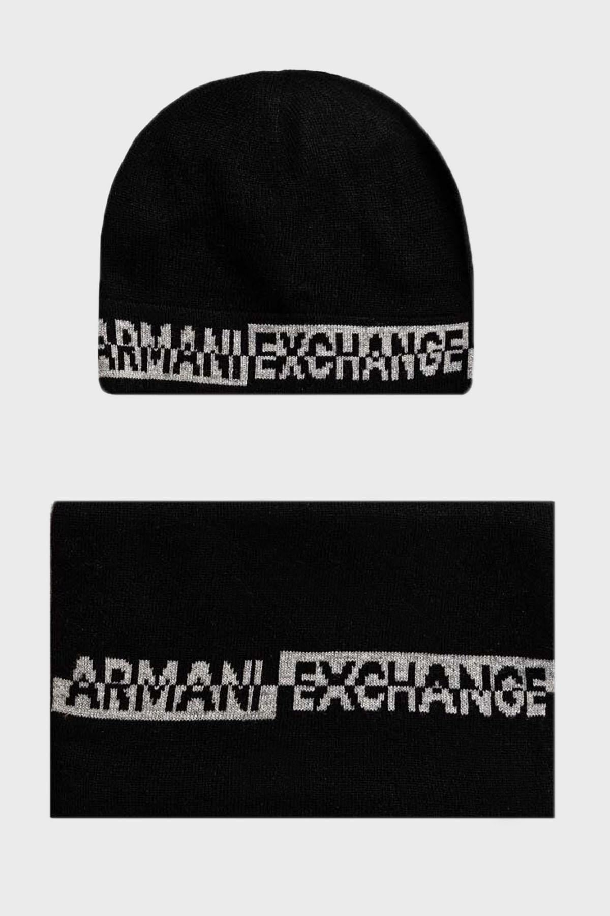 XM000337AF12274 ARMANI EXCHANGE ERKEK ATKI-BERE SET
