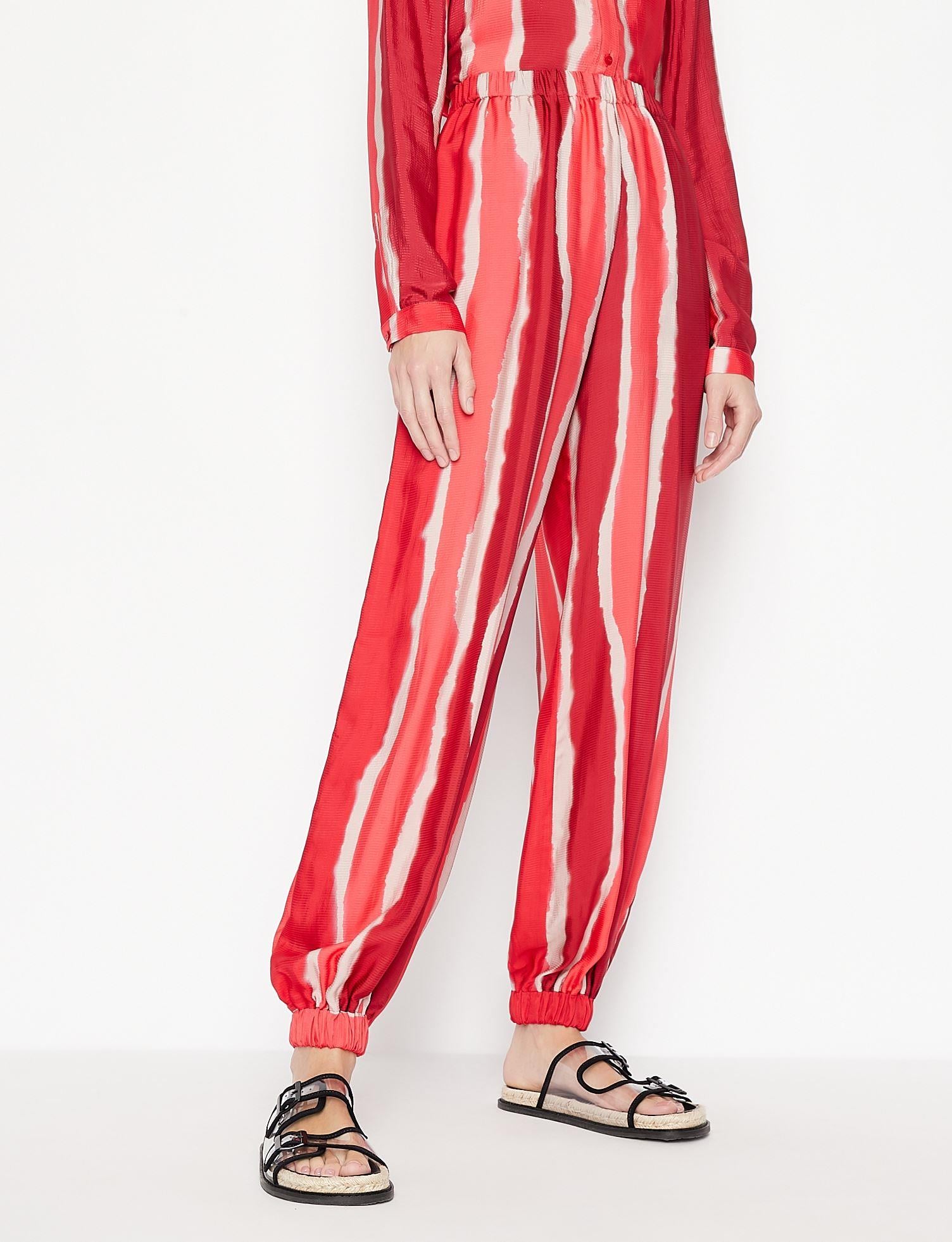 ARMANI EXCHANGE BOL KESİM ŞİFON PANTOLON